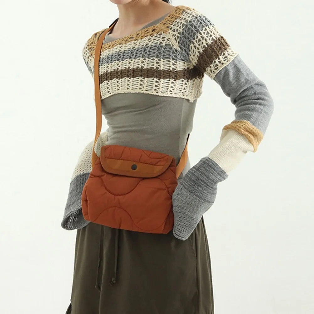 Модная стеганая женская сумка на плечо дизайнерские мягкие сумки через для