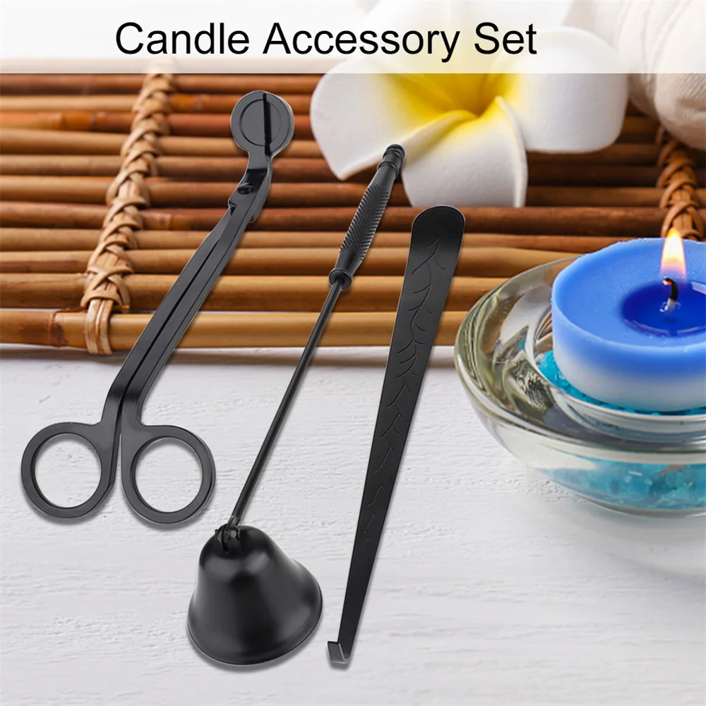 3 шт. Свеча из нержавеющей стали триммер для фитилей масляная лампа Отделка