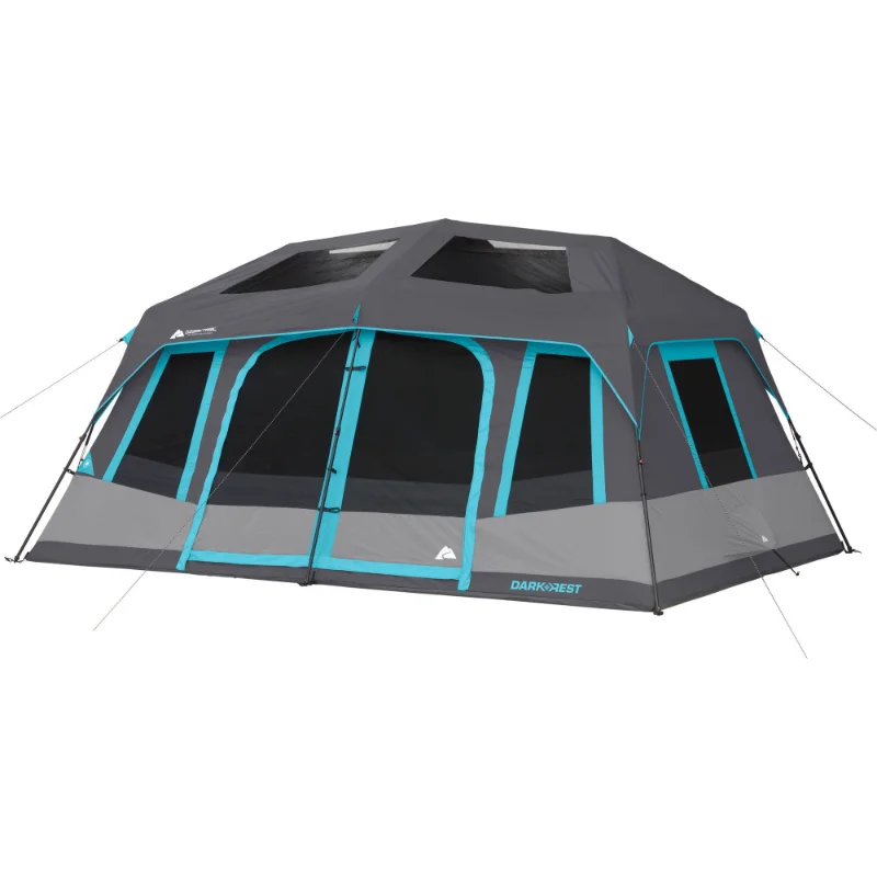 

Camping Tent 10-Person Dark Rest Instant Cabin Tent