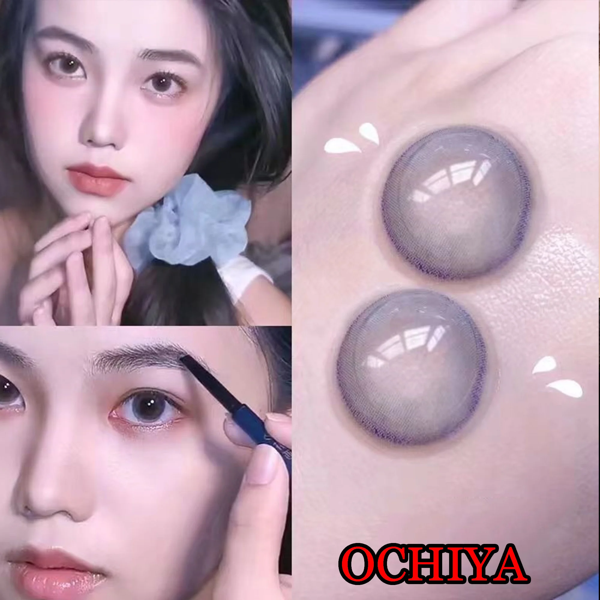 

Hotsale 14.20mm Eye Circle Soft Contact Lenses Soft Glasses Eyewear Myopia Prescription lentes de contacto Ochiya