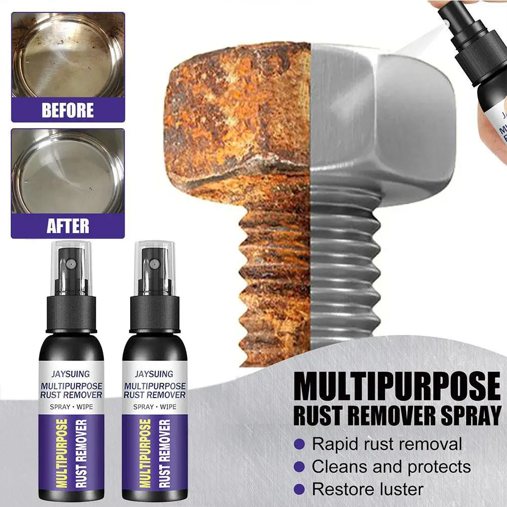 

2 бутылки спрей для удаления ржавчины, антикоррозийный спрей для автомобиля, многоцелевой спрей для удаления металла мотоцикла, детали автомобиля Derus K2O8