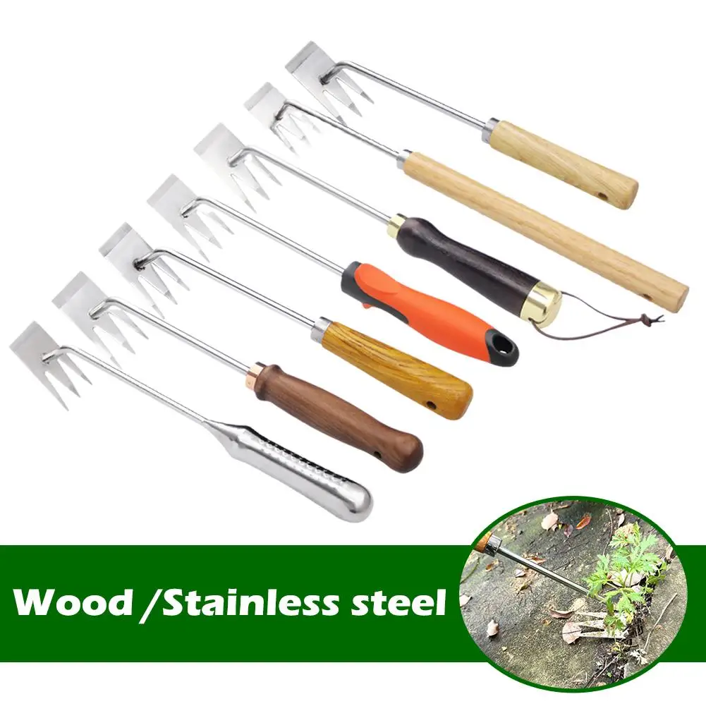 

2023 New Weeding God Tool Rooting And Weeding Tool Quality Manganese Purpose Hook Dual Forged Horticultural Weeding Steel H S6F0