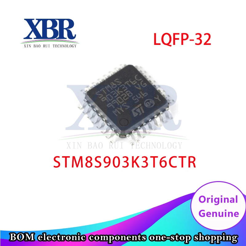 

1 Piece STM8S903K3T6CTR STM8S903K3T6C STM8S903K3T6 STM8S903K3 STM8S903 New Original STM STM8 STM8S IC MCU LQFP-32