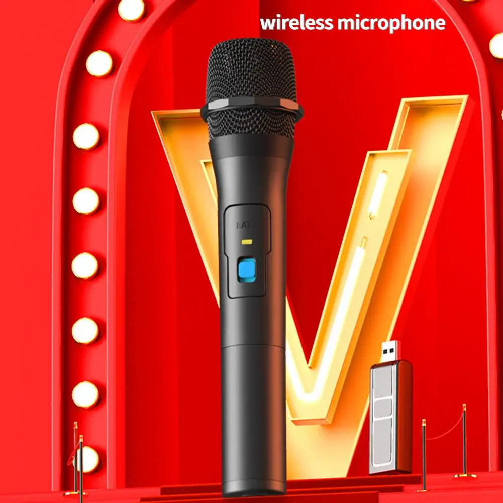 

Универсальный ручной микрофон, передача на большие расстояния, 50 метров, 60 Гц-15 кГц, без искажений, для дома, 1 комплект