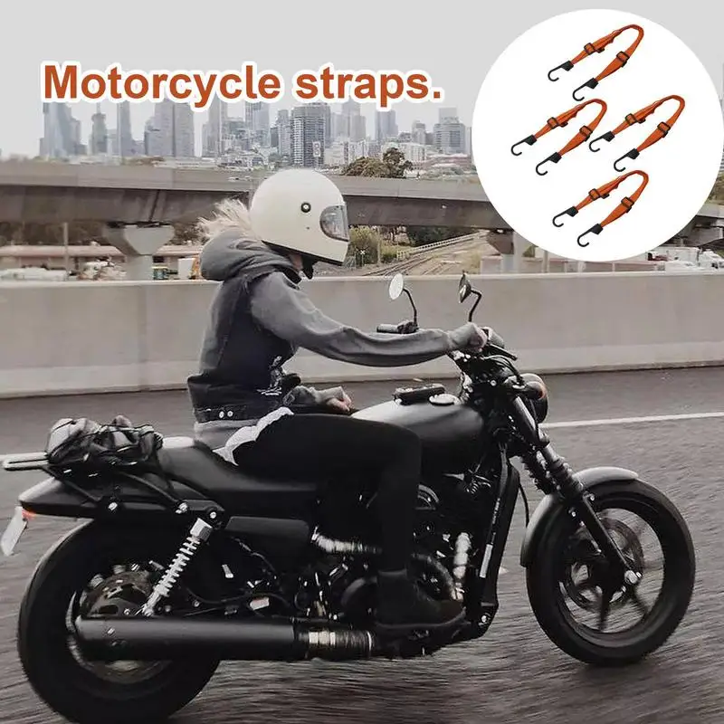 

Motorbike tie down straps accessories Adjustable soft high strength tie downs straps Multifunctional bike straps accessories
