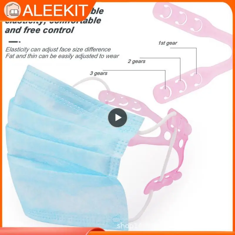 

2021 Mask Holder Extension Buckle Hook Strap Holder Mask Ear Protector Anti-tightening Release Pain Ear Buckle Extension Button