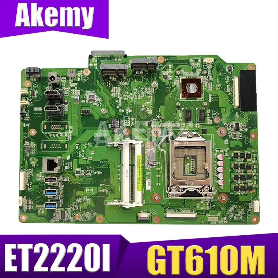 

Новая материнская плата Akemy ET2220I Материнская плата ASUS ET2220I ET2220 «Все в одном», 100% Протестировано, с графическим процессором GT610M