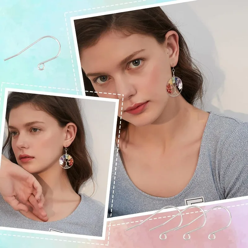 Серьги-Крючки из нержавеющей стали с катушкой 16x27x500 мм 2 0 8 шт.