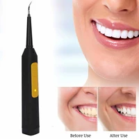 electric dental scaler stainless steel head tooth cleaner electric calculus remover portable teeth tartar remover oral care tool