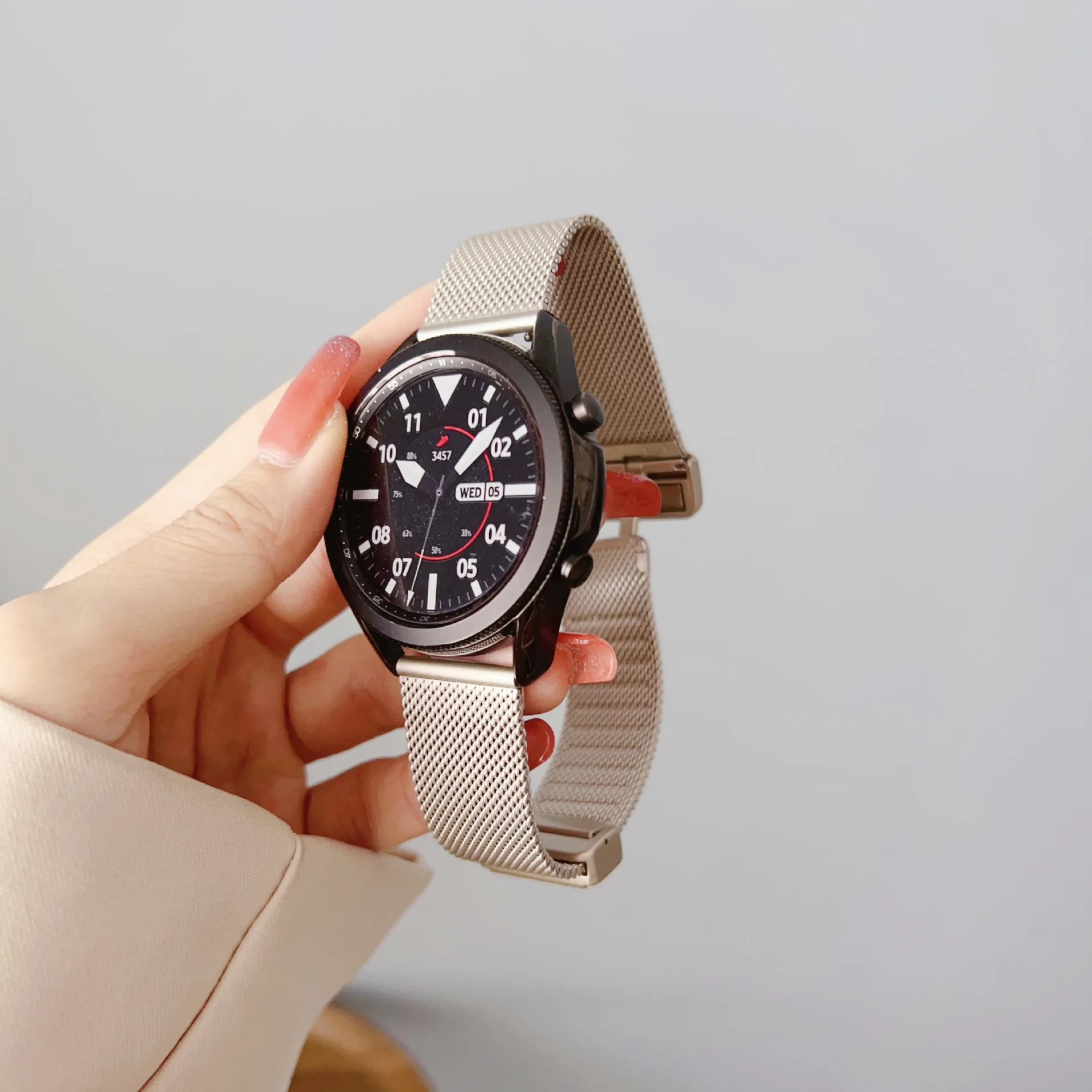 

22mm Stainless steel Band For HUAWEI Watch GT 3 2 Pro GT2e Metal Wristband Bracelet for Samsung Gear S3 Amazfit GTR 47mm Strap