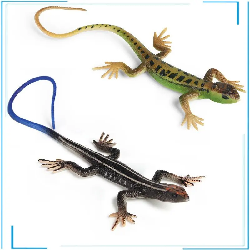 

Simulation of Wild Reptile Model Green Lizard Blue Lizard Solid Plastic Ornaments Different Style Models Kids Brinquedos