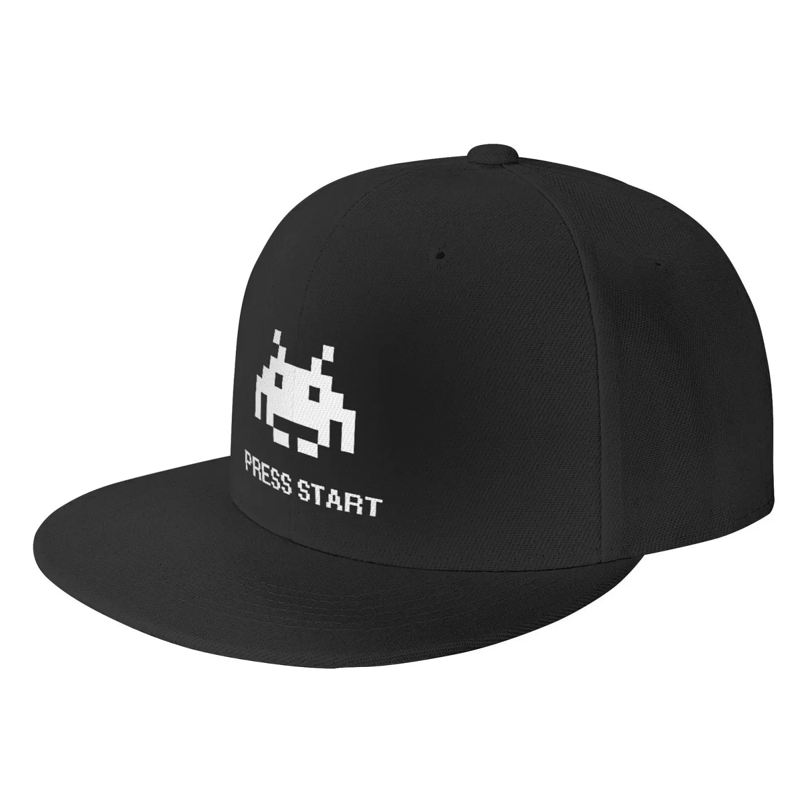

Press Start Baseball Cap Men Space Game Hiphop Fashion Caps Hats for Logo Asquette Homme Dad Hat for Men Trucker Cap