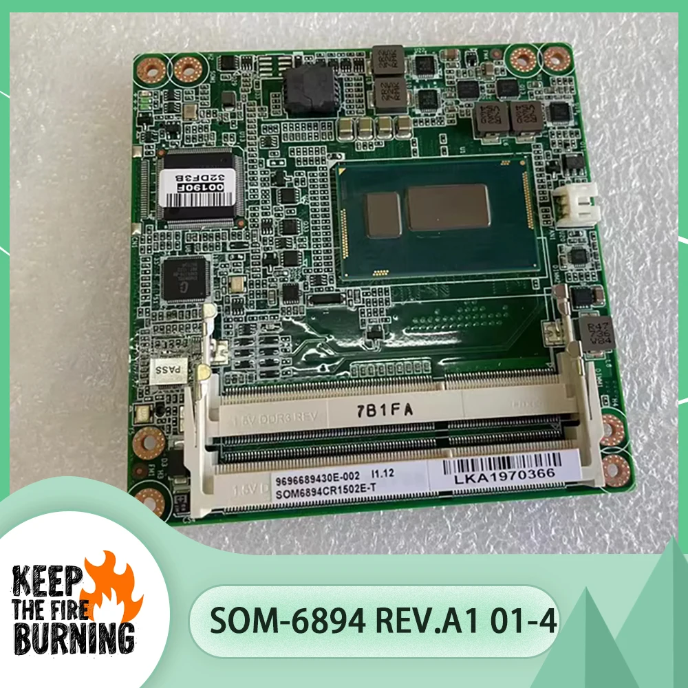 Для материнской платы Advantech Industrial Control Embe-added SOM-6894 REV:A1 01-4