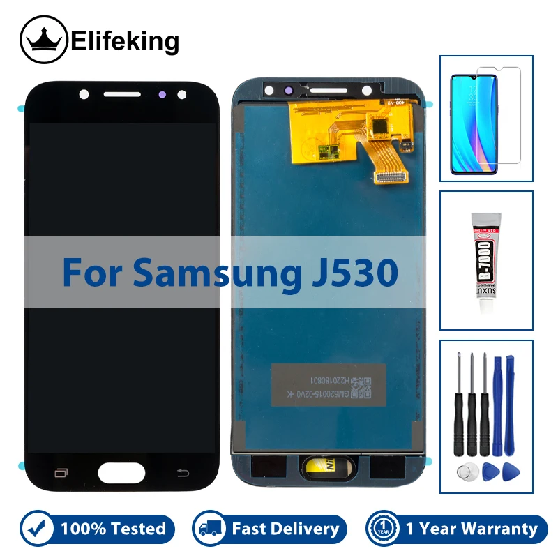 5,2 'ЖК-дисплей для Samsung Galaxy J5 2017 J530 J5 Pro SM-J530F J530M ЖК-дисплей сенсорный экран дигитайзер в сборе Замена