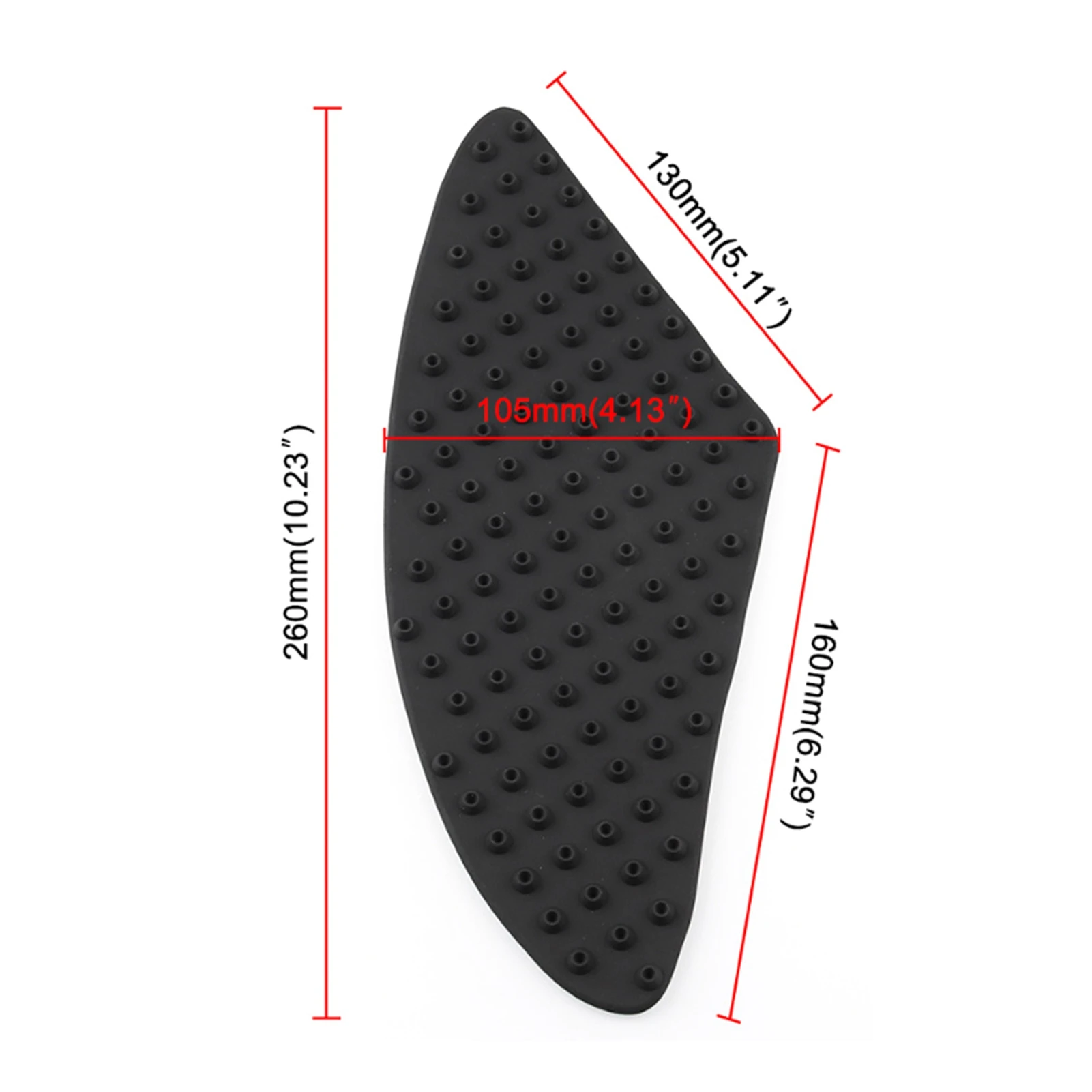 Боковая наклейка на топливный бак мотоцикла Anti Slip Traction Pad Наколенник Подходит для