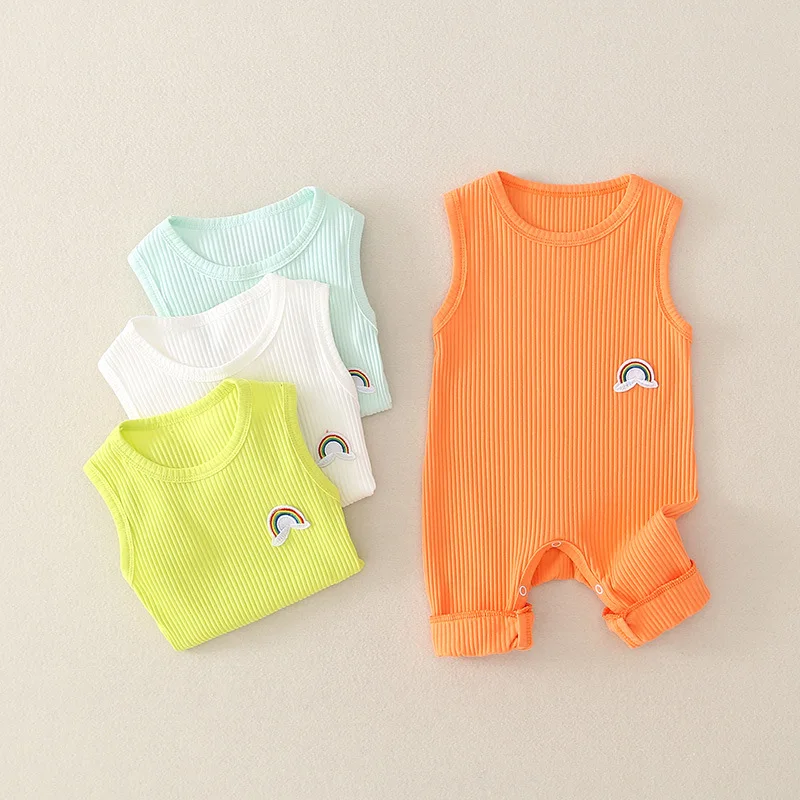 

Baby summer clothes summer one-piece romper baby vest summer romper