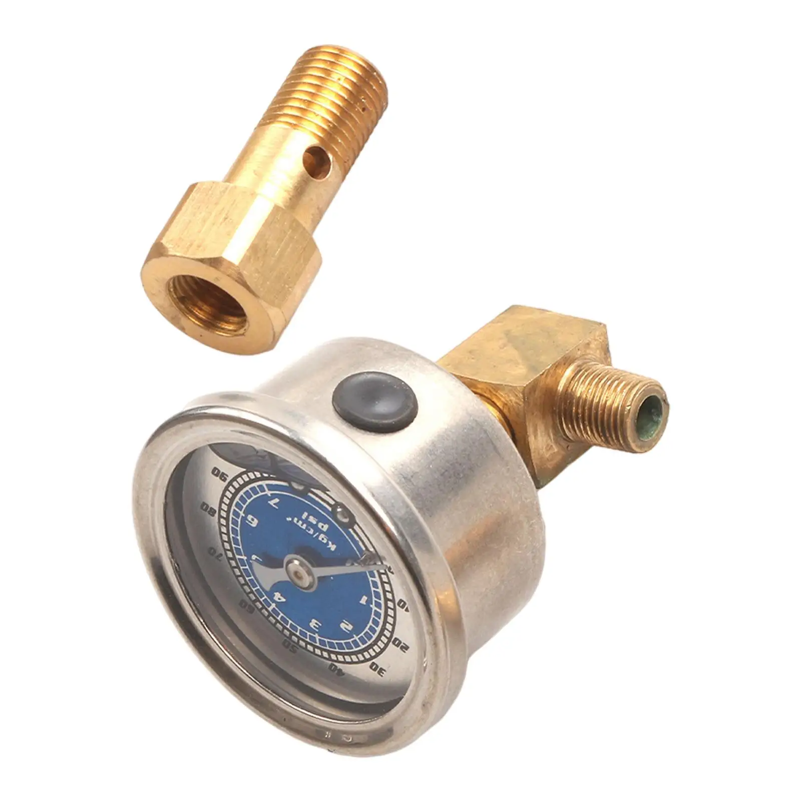 Комплекты давления топлива 100PSI 1/8 NPT наполненные жидкостью 1/2 дюйма подходят для