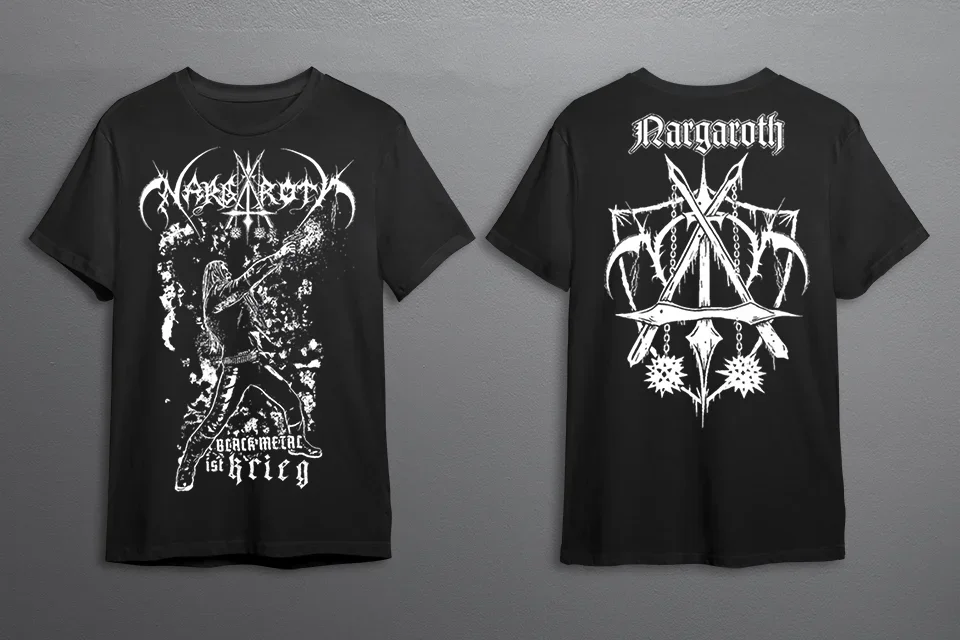 Футболка Nargaroth Black Metal Band Krieg S-2XL