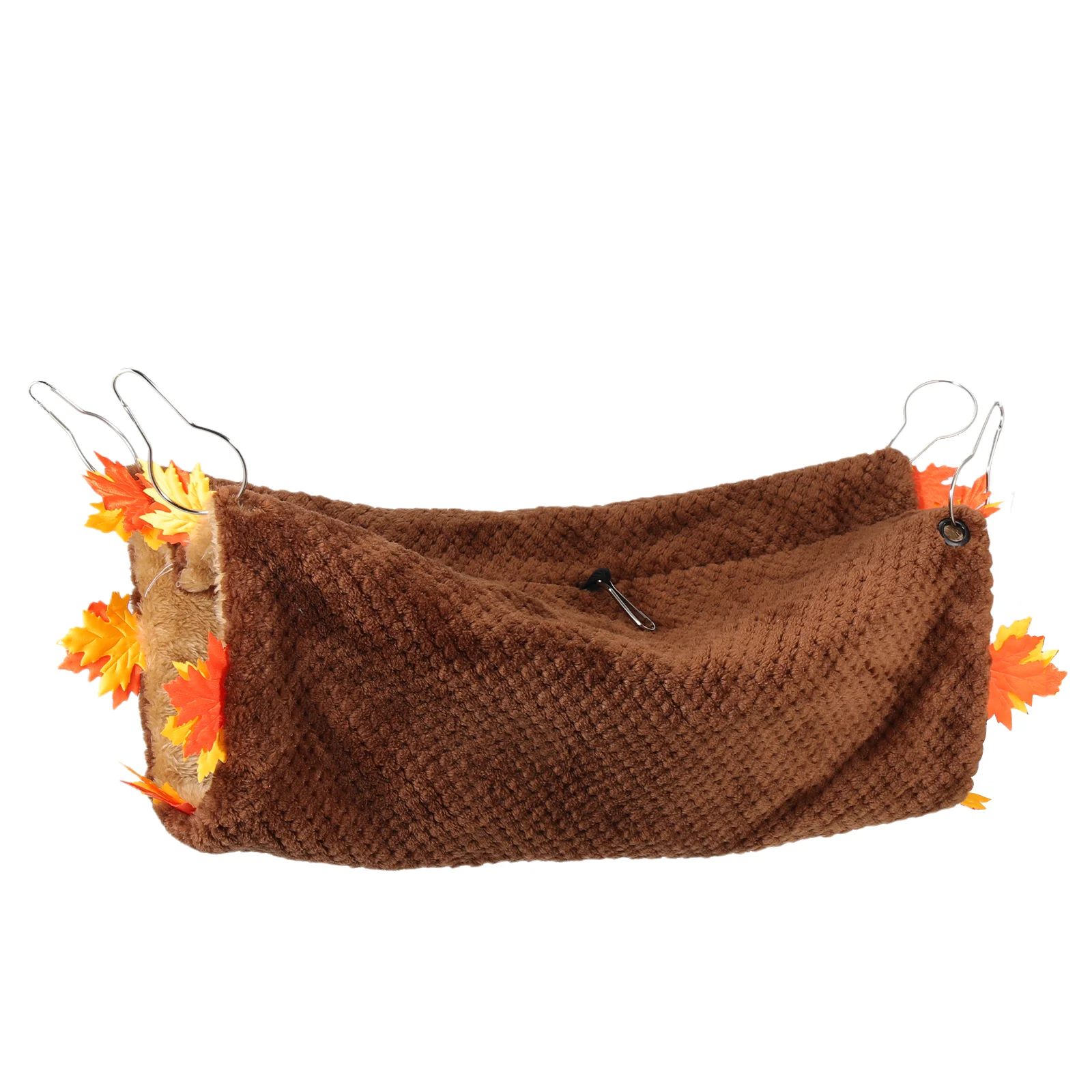 

Hamster Tunnel Tube Hideout Bed Guinea Hammock House Corner Hideaway Cage Pet Plush Playhouse Toy Hanging Chinchilla Sleeping