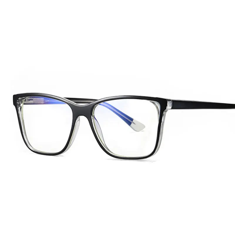 

TR90 Plastic Titanium Optical Glasses Frames Square Anti Blue Men Women Fashion Computer Glasses 50986