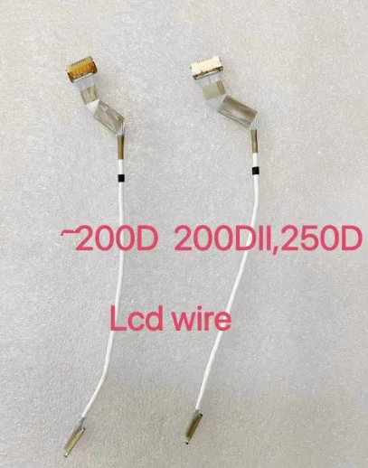 1 шт. для Canon 200D 250D Mark II SL2 SL3 Kiss X9 X10 новый гибкий кабель с вращающимся валом