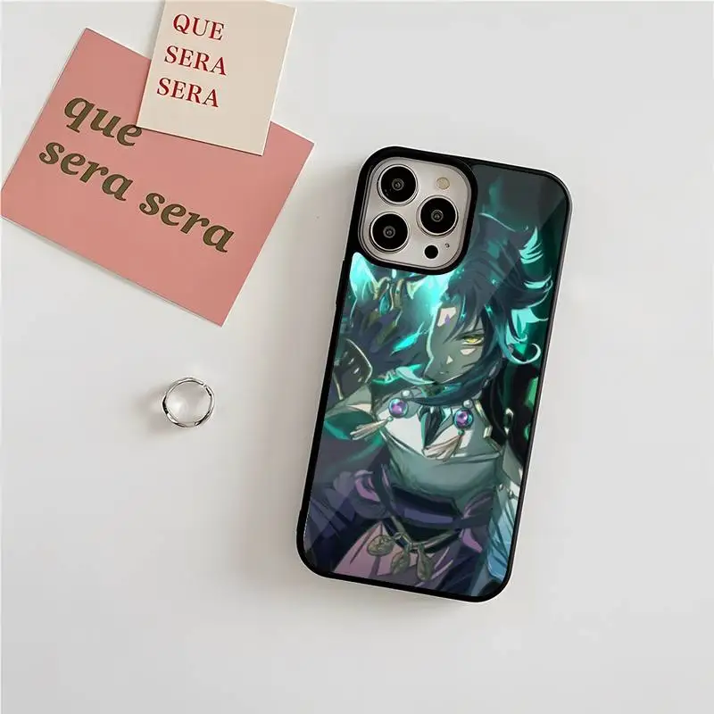 Ударный чехол для телефона Xiao Genshin IPhone 11 13 12 Max Pro Mini 6 7 8 Plus X Xs XR SE2020 Жесткий