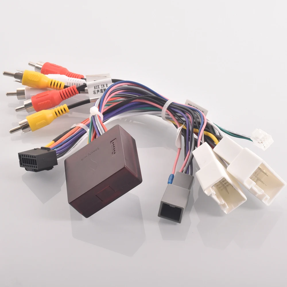 

Автомобильный радиоприемник, жгут проводов, кабель-адаптер, Android 16pin для Mitsubishi Pajero (14-20), Outlander (14-20),