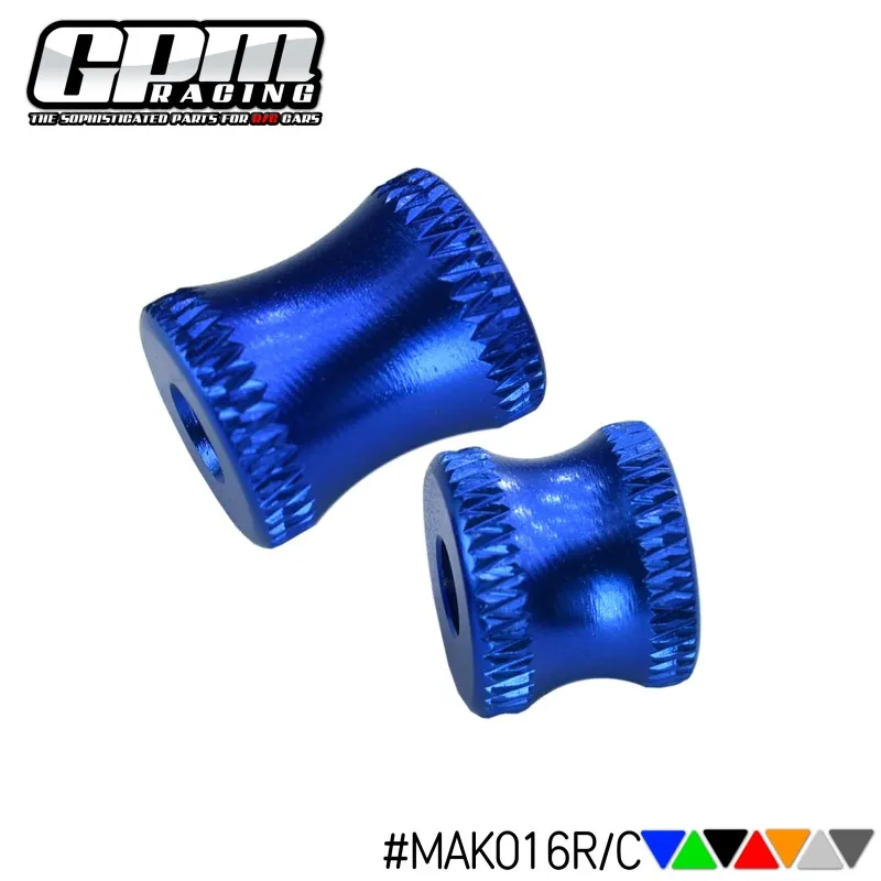 Алюминиевый воротник GPM для задней скобы шасси 1/8 Kraton 6S Talion Notorious Outcast