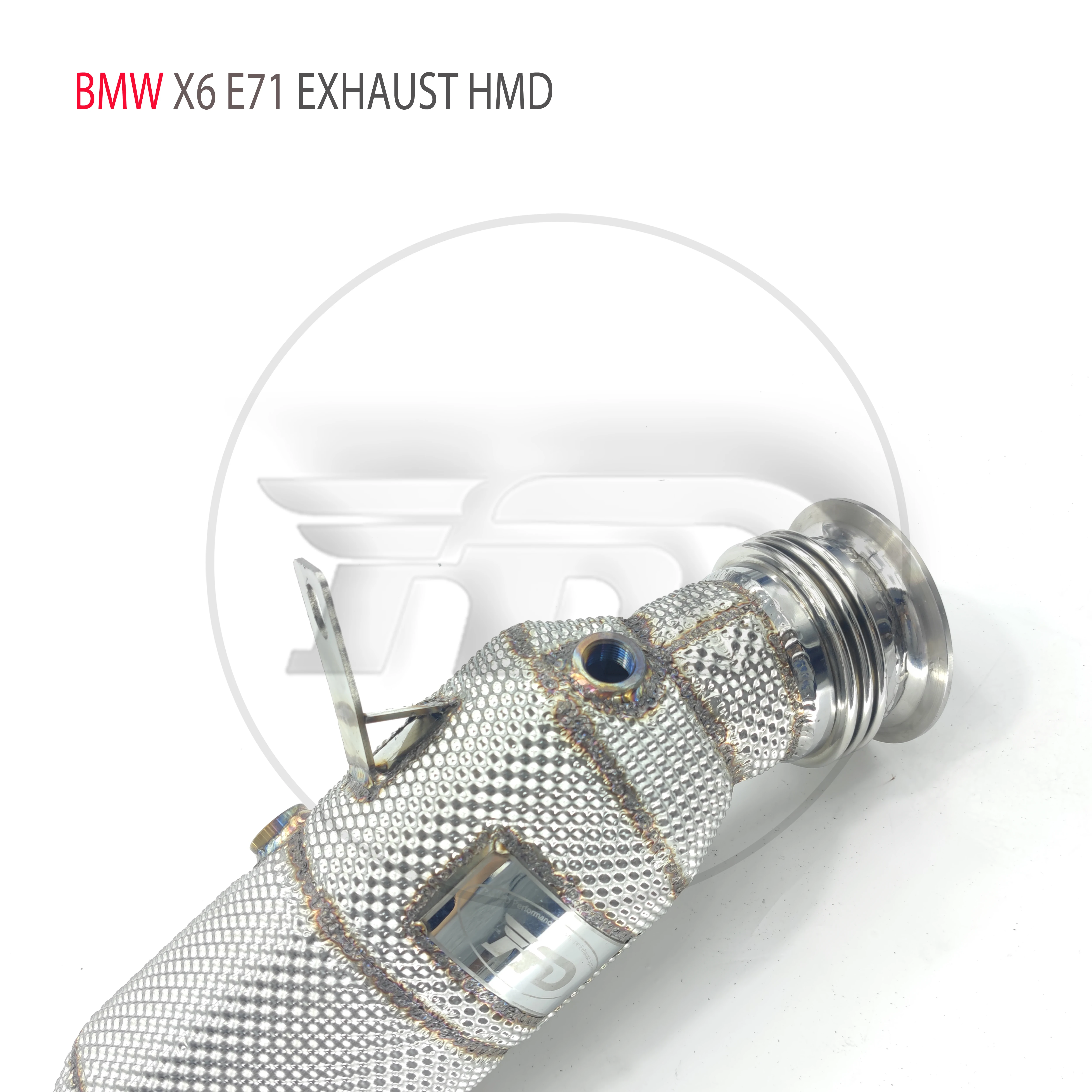 HMD выпускной коллектор выпускная труба с высоким потоком для BMW X5 E70 X6 E71 2008-2014