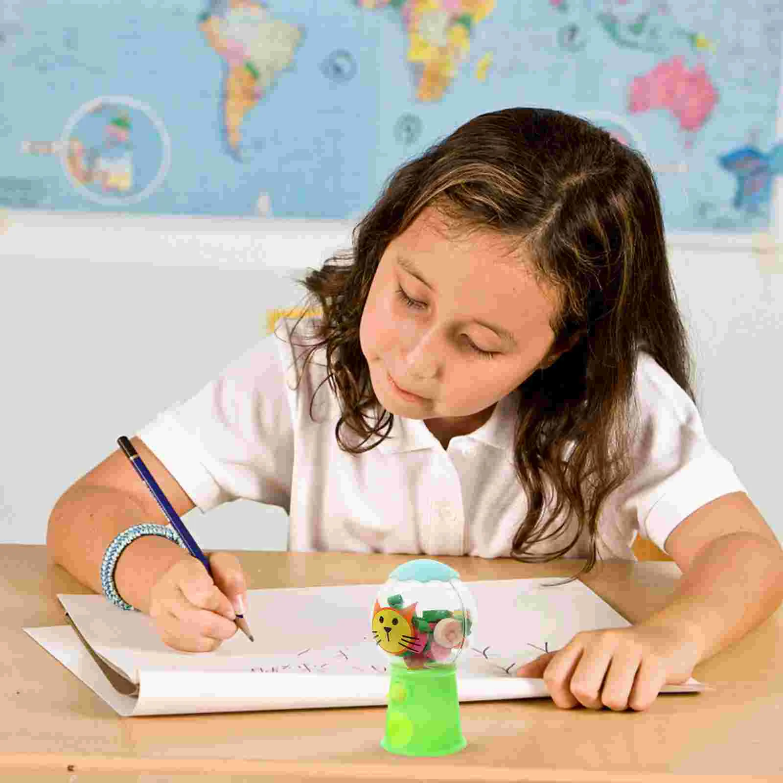 12 шт. маленький резиновый ластик для машины Gashapon очиститель магазин канцелярских