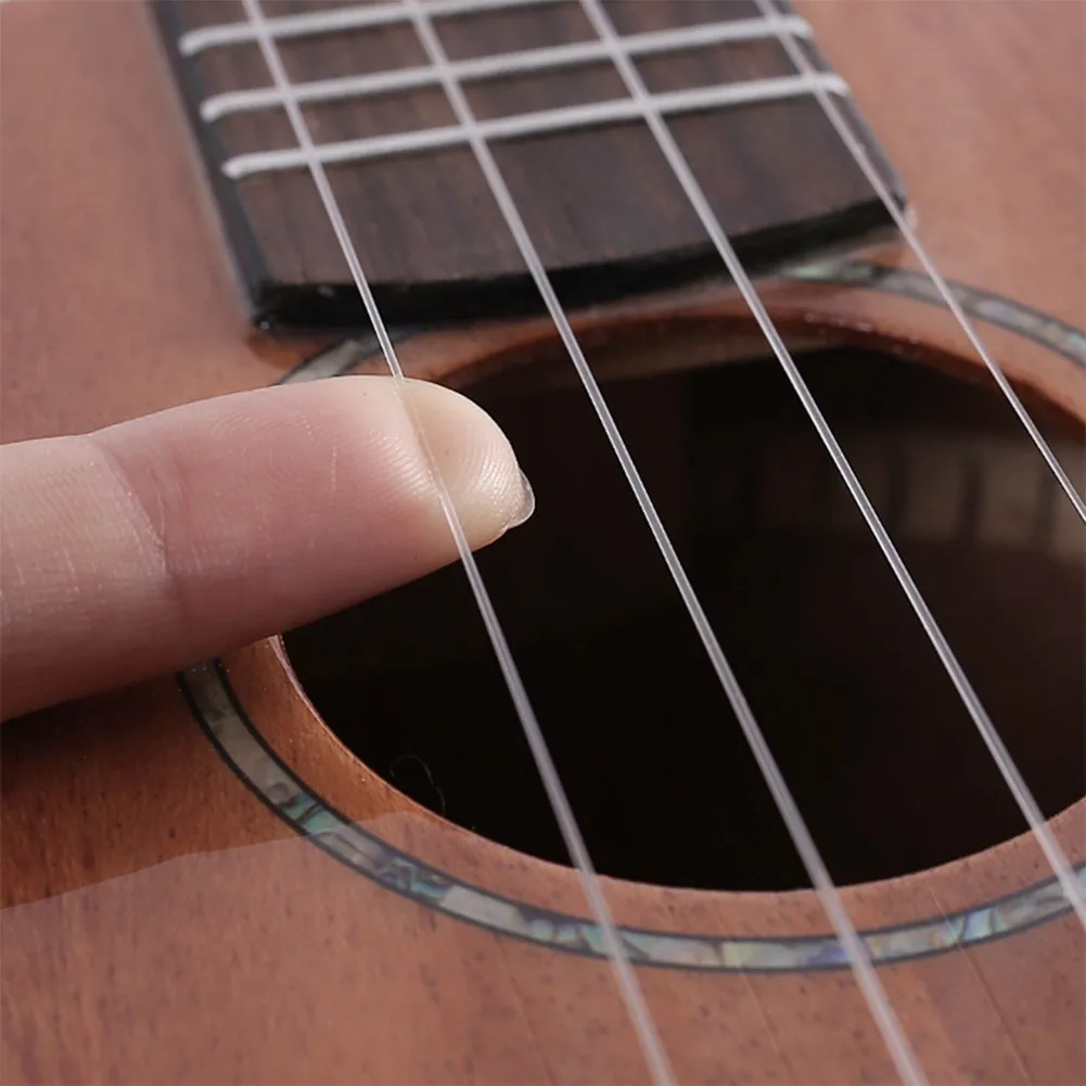 

Ukulele Carbon Strings For Soprano And Concert And Tenor Ukulele 21/23/26 Inches Hawaiian Uke Fine Tuners For Beginner