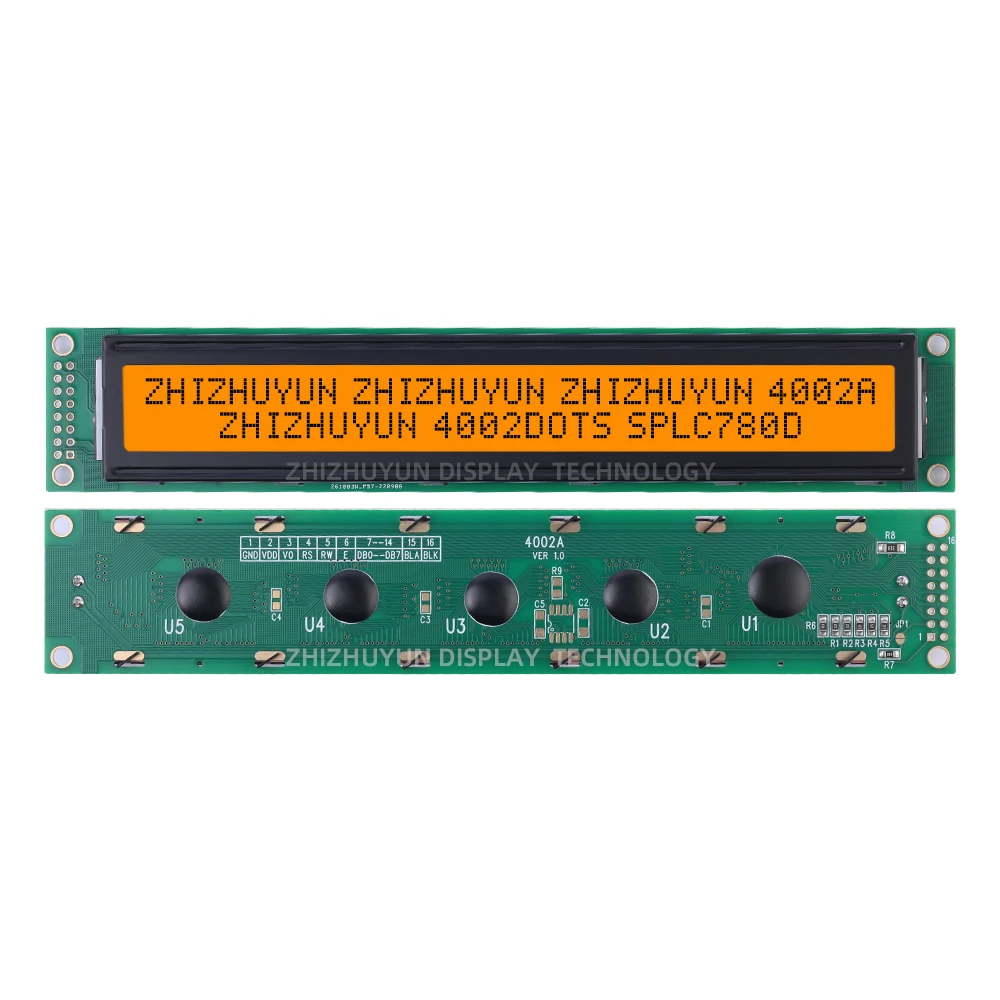 Стабильная поставка товаров LCD4002A LCM Экран Синяя мембранный контроллер Splc780D