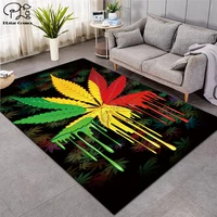weed funny carpet square anti skid area floor mat 3d rug non slip mat dining room living room soft bedroom carpet style 03