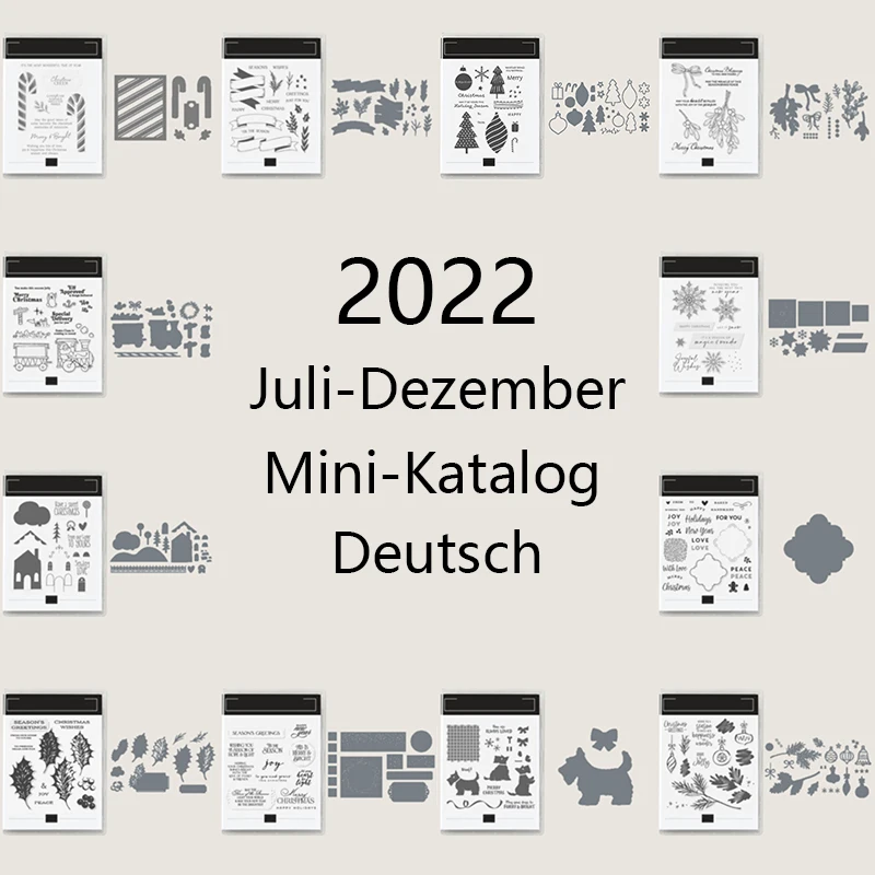 Новинка 2022 года июль-декабрь немецкий мини-каталог Рождество и фото