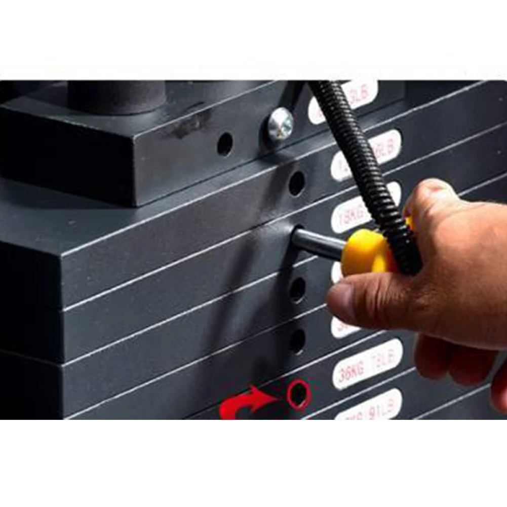 

Fitness Bolt Weight Stack Pin Fitness Wire Yellow Bolt Weight Stack Pin M10x105mm M8x125mm M8x80mm Quick Installation