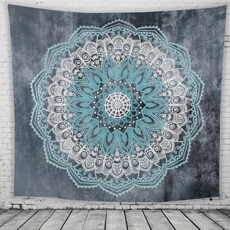 Large Mandala Indian Tapestry Wall Hanging Polyester Thin Blanket Yoga Mat Rug Shawl Throw Sheet