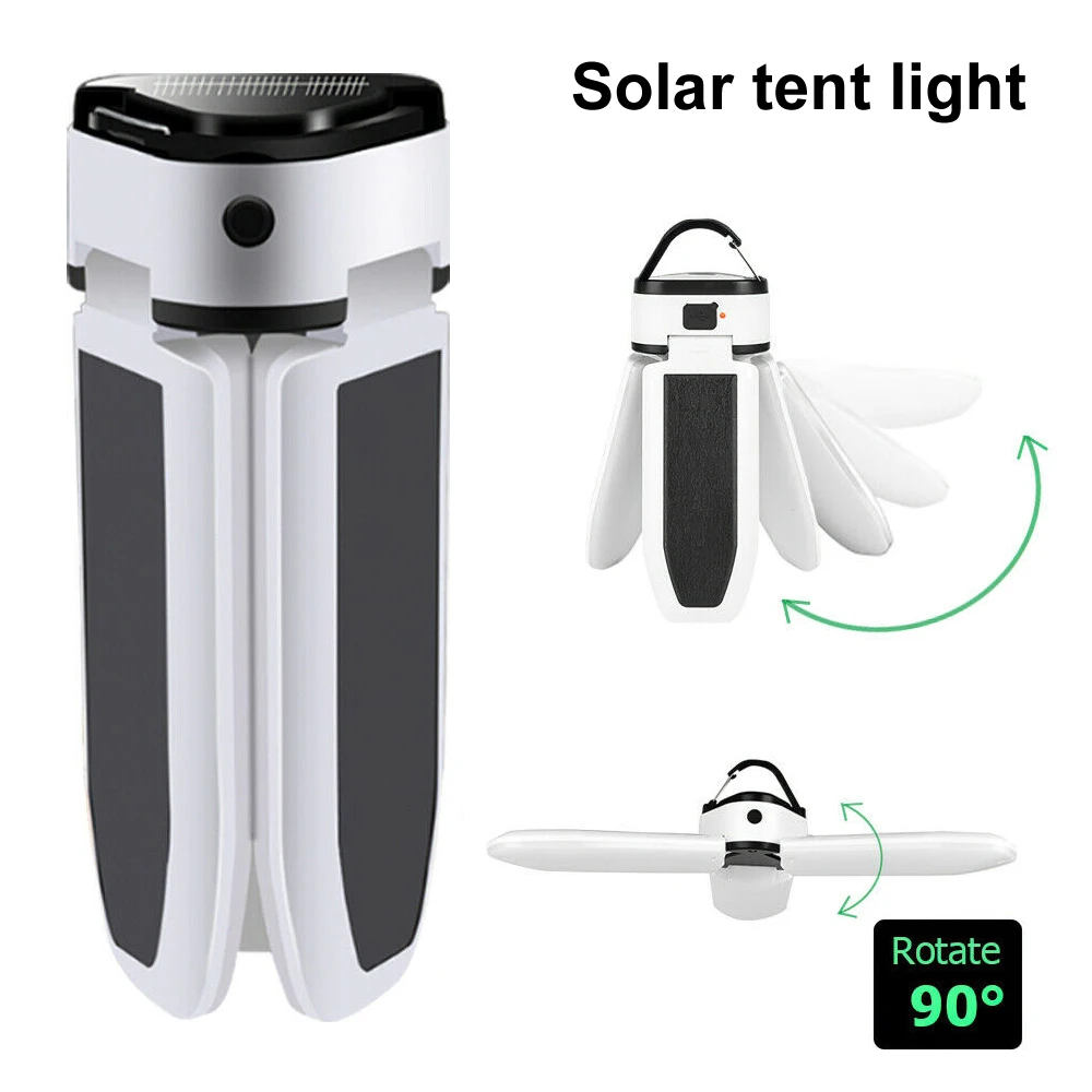 

Camping Lantern LED Solar Light Rechargeable Power Bank Powerful Outdoor Lighting Portable Flashlight Emergency Lamp