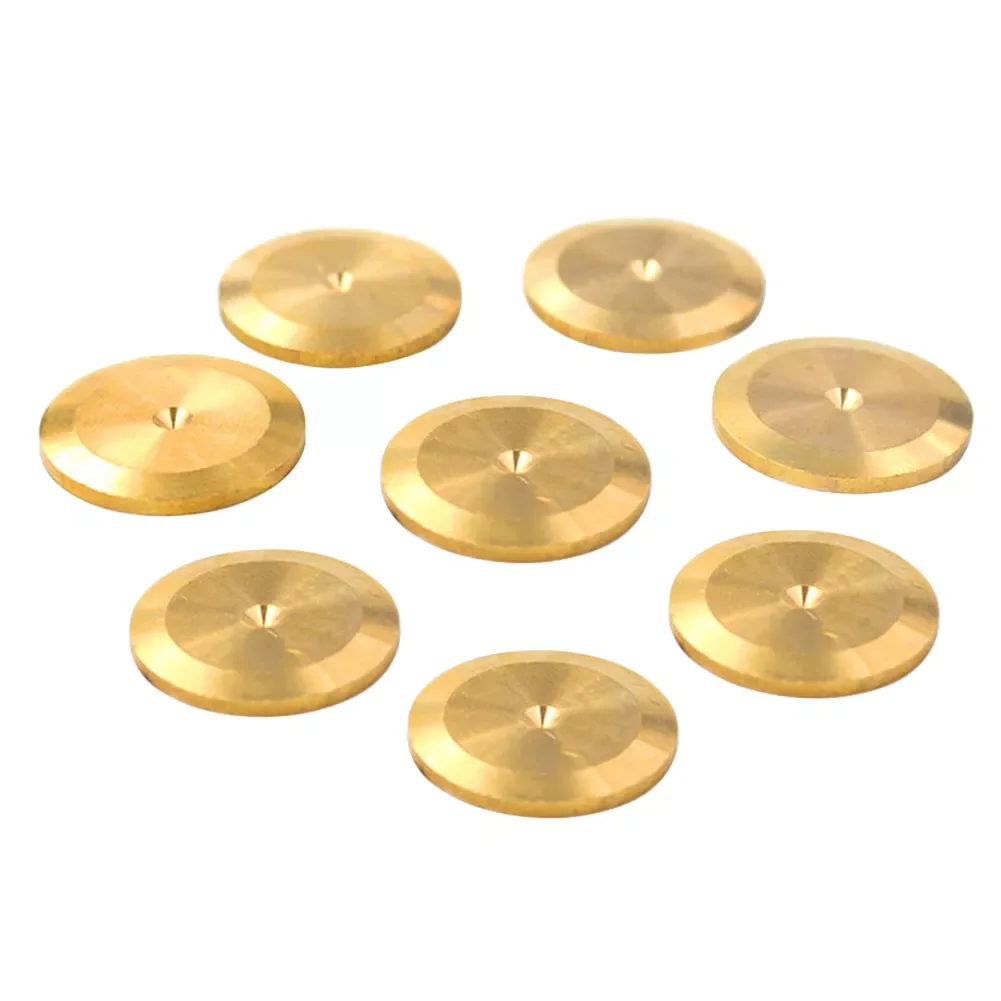 

8pcs Home Turntable Recorder Base Copper Alloy Protective Stand Speaker Spike Pad Audio Accessories Amplifiers Isolation Feet