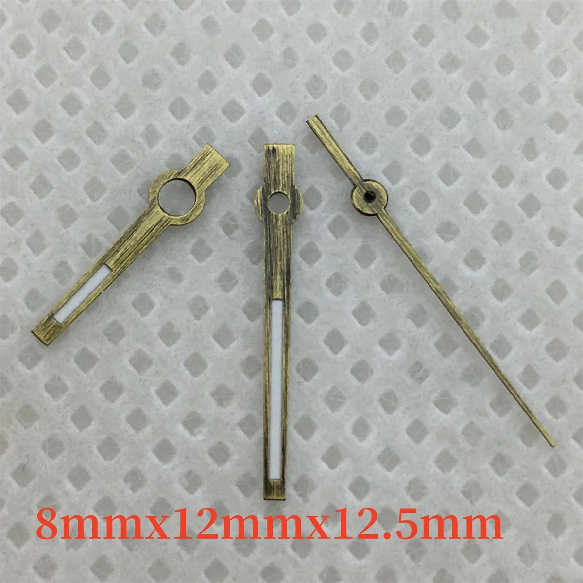 Бронзовые стрелки BLIGER подходят для механизма NH35 PT5000 детали мужских часов зеленые