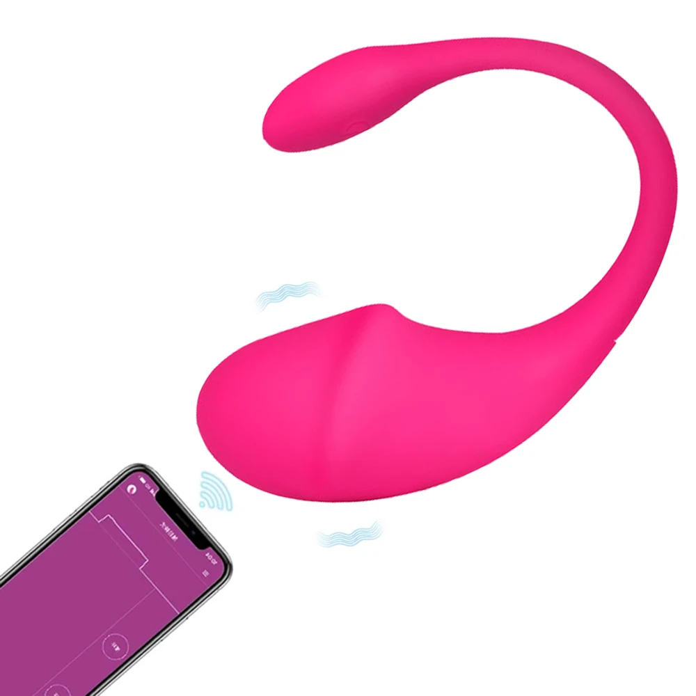 

Фаллоимитатор вибрирующее яйцо для пар, секс-игрушки для клитора, беспроводной фаллоимитатор с Bluetooth для точки G, вибратор для женщин с дистанционным управлением через приложение для женщин