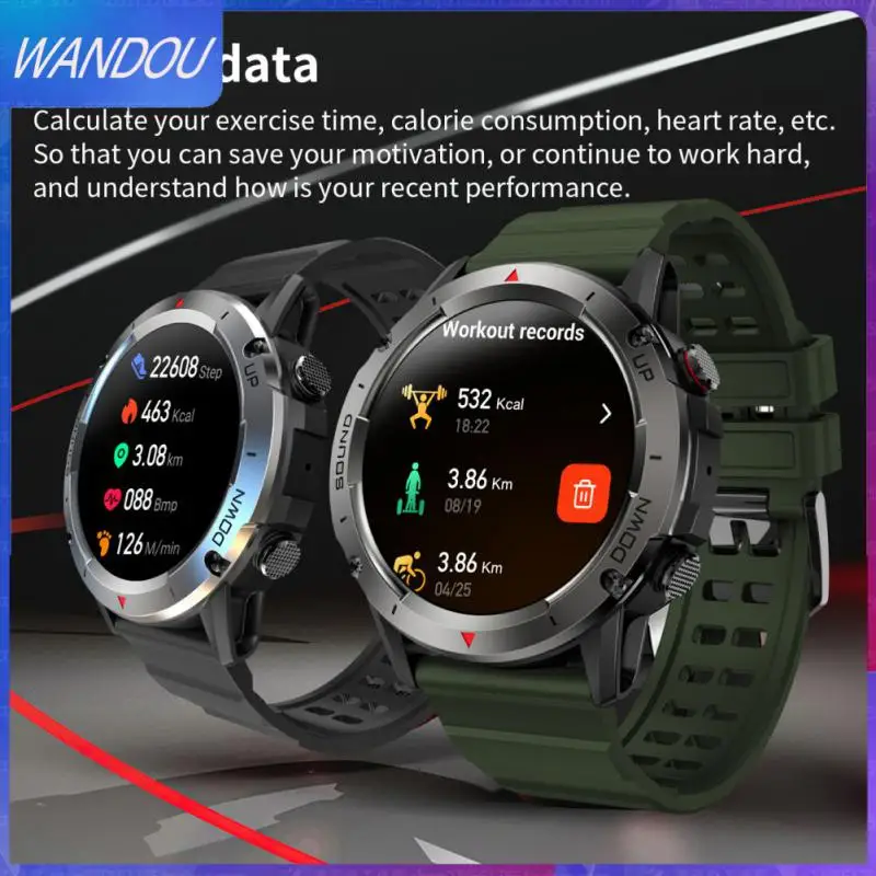 

Ip68 Waterproof Fitness Bracelet Fitness Tracker 400mah Wristwatch Sports Calling Smart Watch Smart Bracelet Outdoor