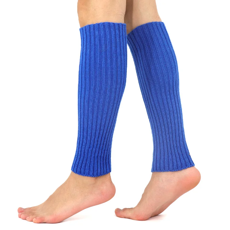 22 Kinds Solid Colors Knitted Leg Warmers Calf Sleeve COYOCO Colorful Leggings Foot Stacked Socks Boot Covers Protector