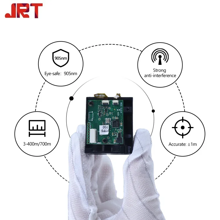 JRT 905nm TTL 600 м 700 модуль лидара лазерный датчик дальнего действия 500 метров