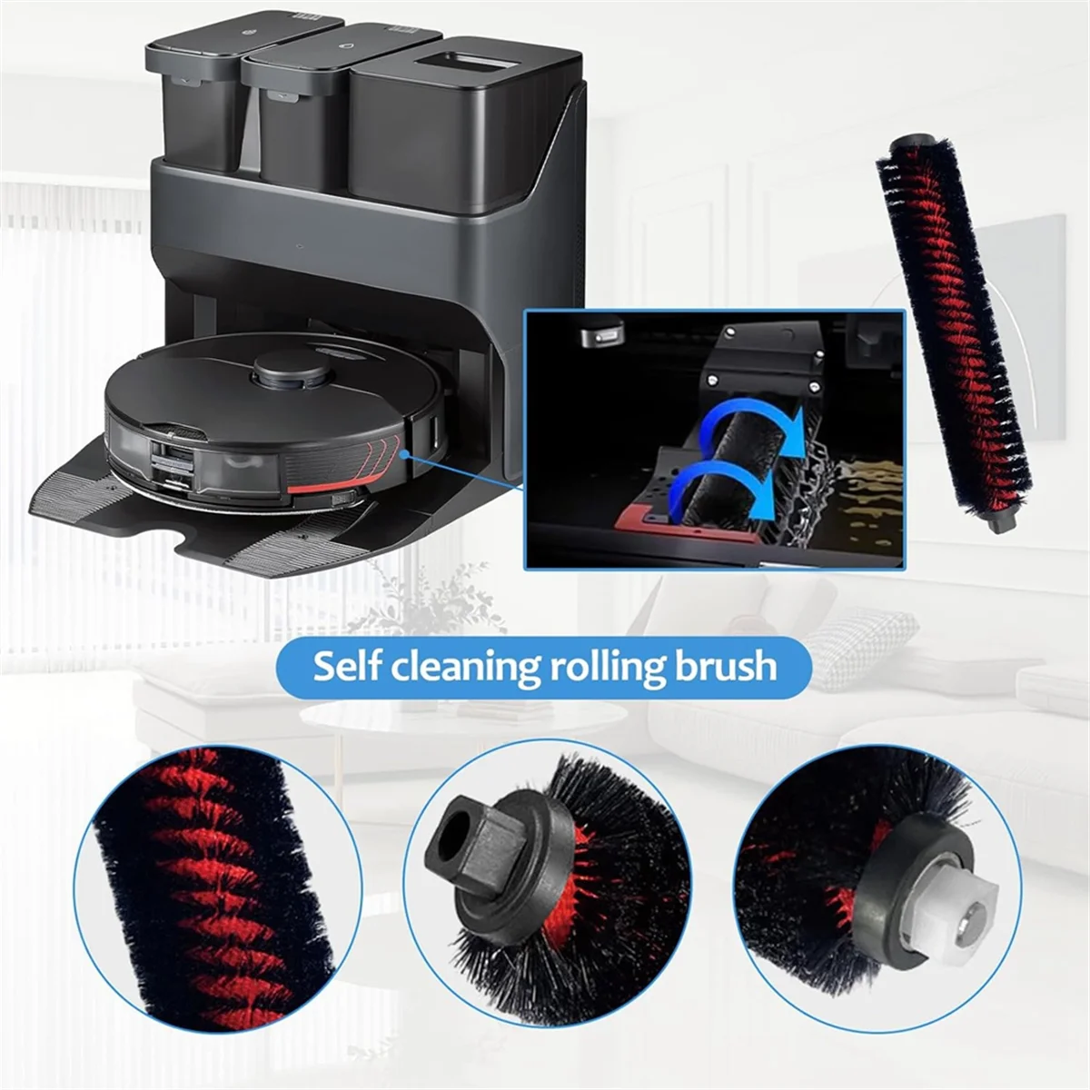 Сменные детали для пылесоса S7 MaxV Ultra/S7 Pro основная боковая щетка фильтр НЕРА