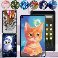for amazon fire hd 8 plus 2020fire hd 8fire hd 10fire 7 5th 7th 9th new case anti fall print pattern tablet hard shell case