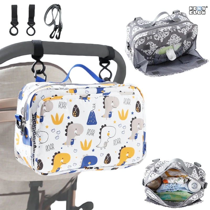 Mummy Bag Baby Stroller Organizer Bag Nappy Caddy Maternity Packages Diaper Pouch Newborn Essentials