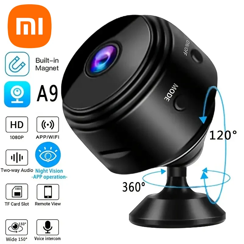 

NEW Xiaomi Mini Camera HD 1080P WiFi Micro Camcorder Video Secret Audio Recorder DVR Remote Control Motion Sensor Cam Action Cam