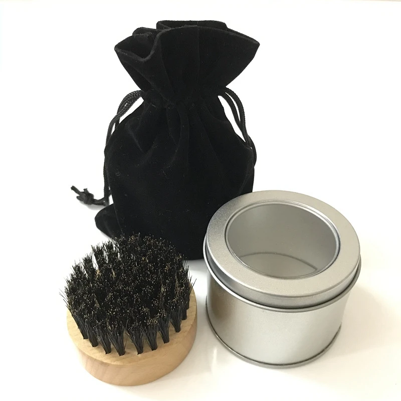 

Soft Wooden Men Beard Brush Mustache Comb Oval Brush Facial Cleaning Grooming Shaving Brush Kit Beard Hair Brush Set