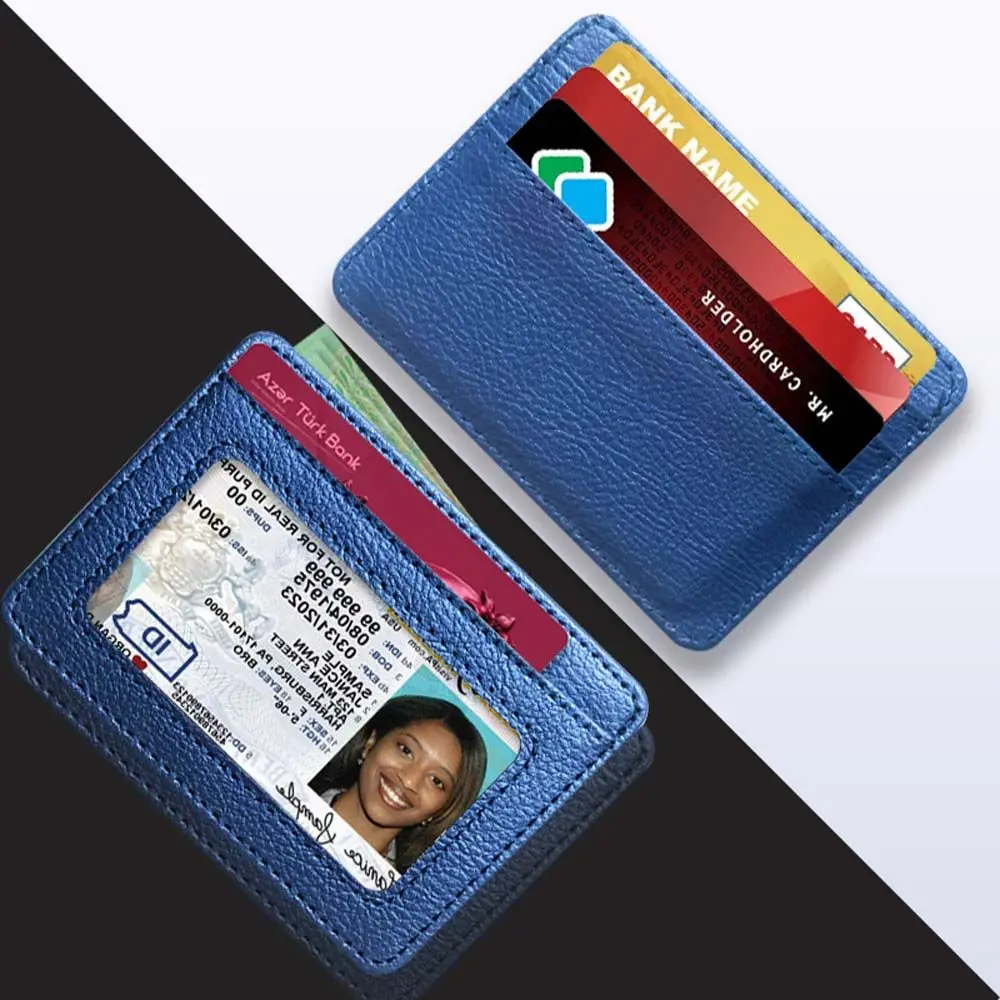 

Квадратный деловой Карманный Кошелек для монет, банковских карт, кредитных карт, удостоверения личности, мужской кошелек, женский кошелек