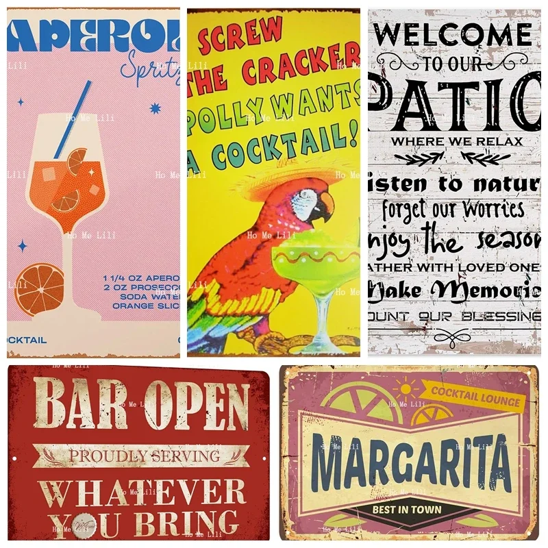 Забавный бар Открытый коктейль Маргарита апирол Spritz Polly хочет забавные патио